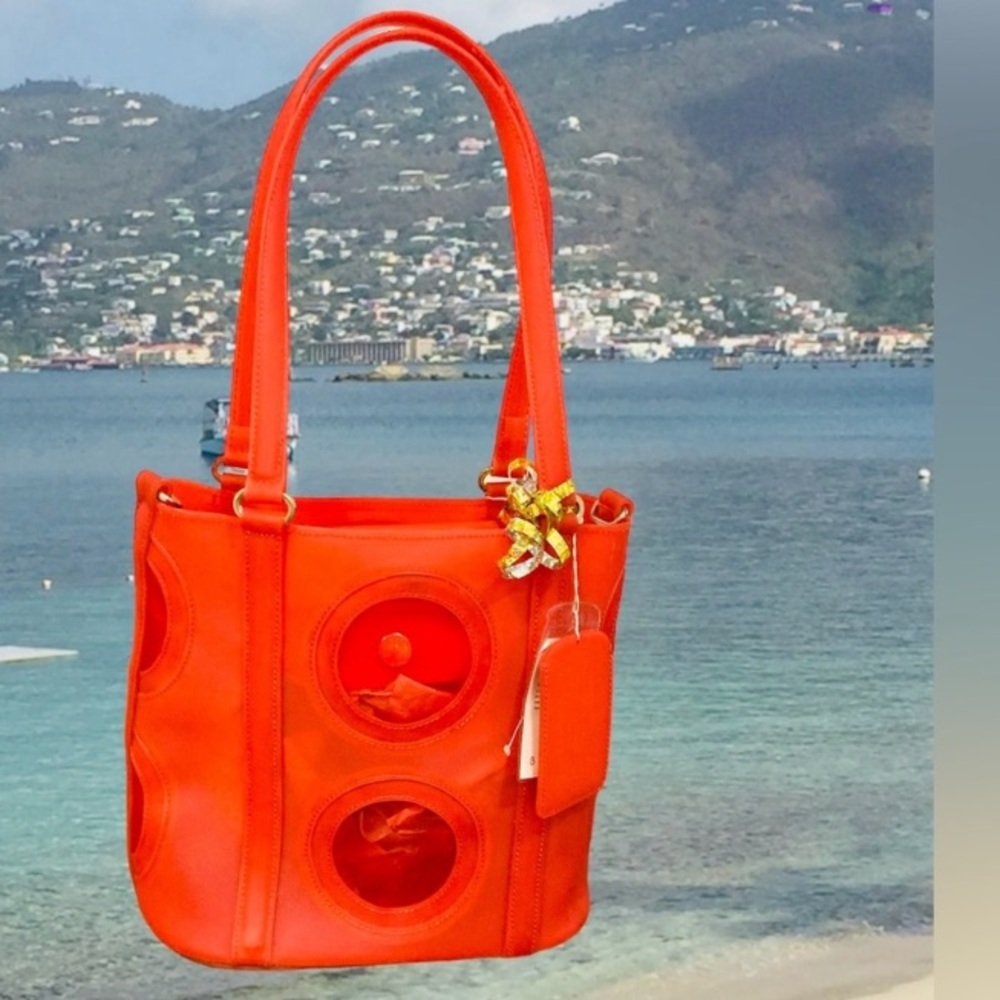 Besso Vintage Jelly Tote - Pink NWT